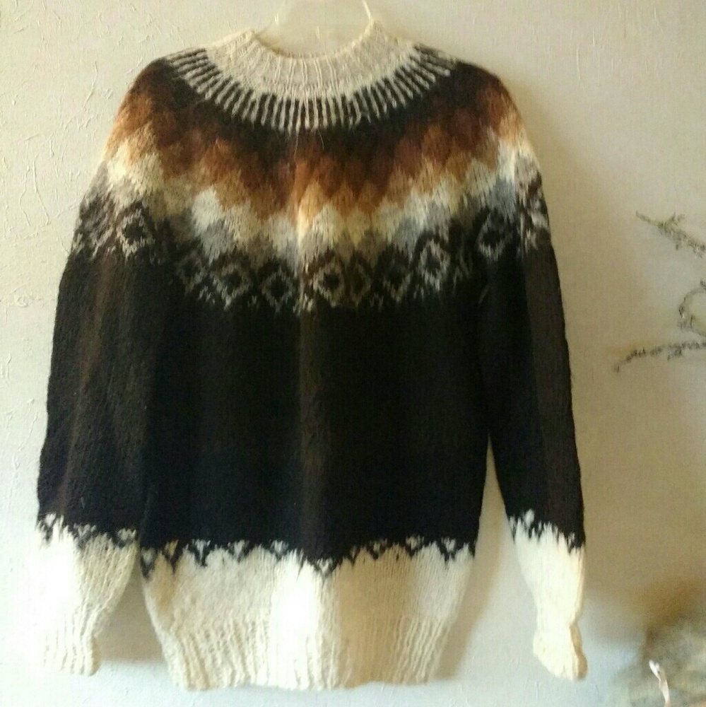 alpaca sweater handmade